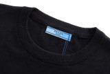 Prada New Classic Logo Printed Round Neck Sweater