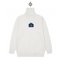 Louis Vuitton New Fashion Logo Embroidered Versatile High Collar Sweater