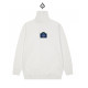 Louis Vuitton New Fashion Logo Embroidered Versatile High Collar Sweater