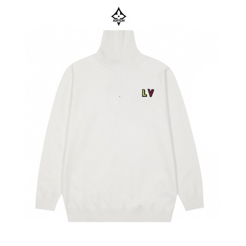 Louis Vuitton New Fashion Logo Versatile High Collar Sweater