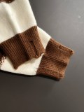 Louis Vuitton New Fashion Striped Wool Blended Round Neck Sweater