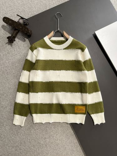 Louis Vuitton New Fashion Striped Wool Blended Round Neck Sweater
