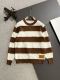 Louis Vuitton New Fashion Striped Wool Blended Round Neck Sweater