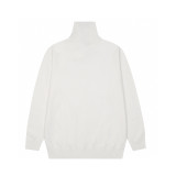 Louis Vuitton New Fashion Logo Embroidered Versatile High Collar Sweater