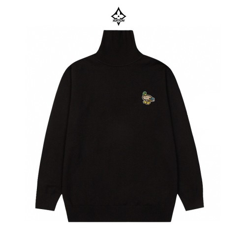 Louis Vuitton New Fashion Logo Embroidered Versatile High Collar Sweater
