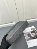 Louis Vuitton New Fashion Color Contrasting Logo Cowhide Cross Bag Size: 20x31x7CM