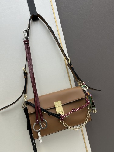 Prada New Personalized Leather Crossbody Bag Size: 24x13.5x6CM