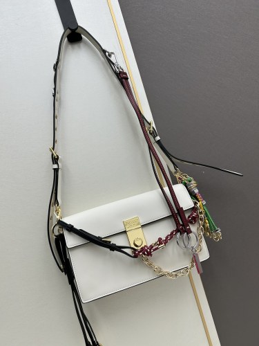 Prada New Personalized Leather Crossbody Bag Size: 24x13.5x6CM
