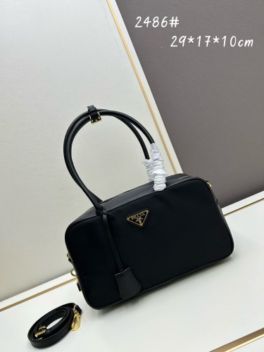 Prada New Classic Black Padlock Handbag Shoulder Bag Size: 29x17x10 CM