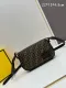 Fendi New Classic Deep Coffee Calf Cross Underarm Bag