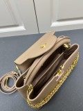Louis Vuitton New Elegant Leather Flip Chain Handbag Size: 31 × 20 × 11CM