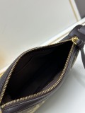Fendi New Classic Deep Coffee Calf Cross Underarm Bag