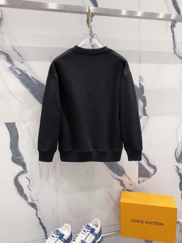 Dior New Couple Fashion Yellow Foam Logo Round Neck Casual Hoodie