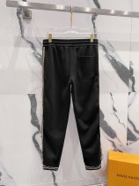 Louis Vuitton Fashion Logo Jacquard Alphabet Strap Embroidered Pants