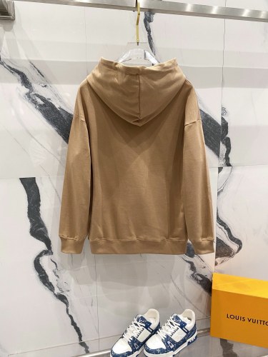 Burberry Unisex New Retro Patchwork Warhorse Casual Hoodie
