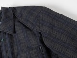 Balenciaga New Classic Washed Checkered Vest+Cotton Jacket