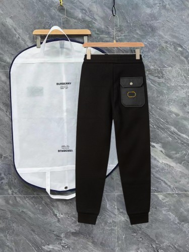 Burberry New Fashion Embroidery Versatile Casual Pants