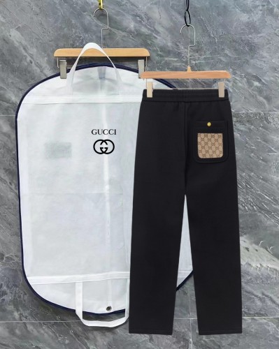 Gucci New Fashion Embroidered Logo Versatile Casual Pants