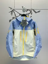 ARC'TERYX New Fashion Embroidered Zodiac Snake Logo Hooded Waterproof Stormtrooper