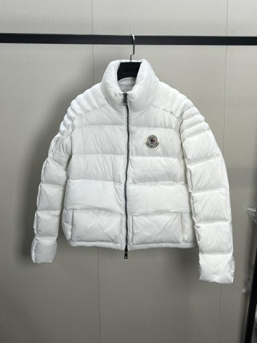 Moncler x Christopher Raxxy New Fashion Couple Stand Up Collar Short Down Jacket