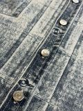 Dior New High Street Fake Two Tie Dyeing Cowboy Jackets