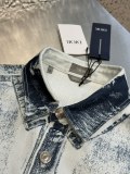 Dior New High Street Fake Two Tie Dyeing Cowboy Jackets