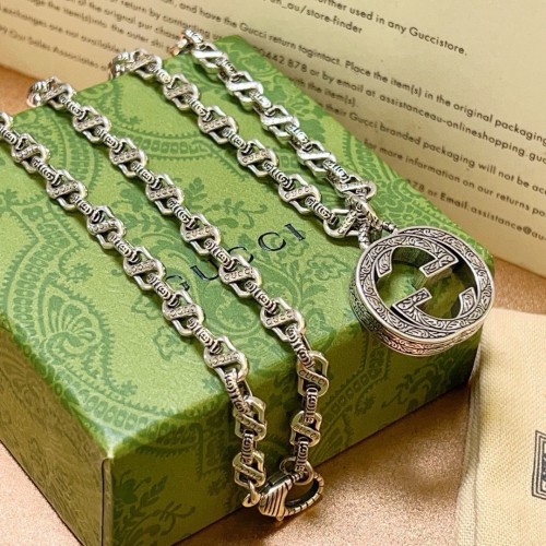 Gucci New Classic Retro Double G Necklace