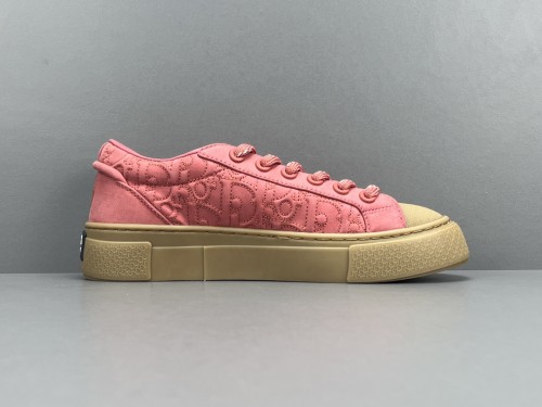 STONE ISLAND x DIOR Casual Sneakers Men Round Toe Lace Board Shoes