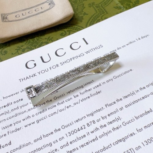 Gucci New Classic Retro Silver Hair Clip