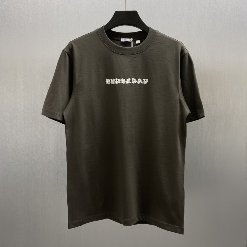 Burberry New Classic Personalized Logo Printed Round Neck T-shirt