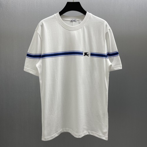 Burberry New Classic Embroidered War Horse Round Neck T-shirt