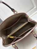 Prada New Fashion Retro Lychee Pattern Leather Handbag Size: 30 x 20 x 15.5CM