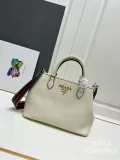 Prada New Fashion Retro Lychee Pattern Leather Handbag Size: 30 x 20 x 15.5CM