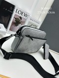 Louis Vuitton New Fashion Embossed Postman Bag Crossbody Bag Size: 27 x 4.5 x 18.5CM