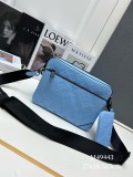 Louis Vuitton New Fashion Embossed Postman Bag Crossbody Bag Size: 27 x 4.5 x 18.5CM