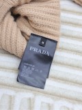 Prada New Autumn/Winter Coarse Needle Wool Cardigan Sweater