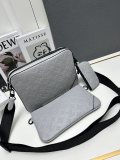 Louis Vuitton New Fashion Embossed Postman Bag Crossbody Bag Size: 27 x 4.5 x 18.5CM