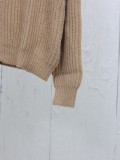 Prada New Autumn/Winter Coarse Needle Wool Cardigan Sweater