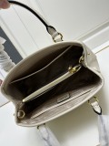 Prada New Fashion Retro Lychee Pattern Leather Handbag Size: 30 x 20 x 15.5CM