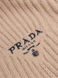 Prada New Autumn/Winter Coarse Needle Wool Cardigan Sweater