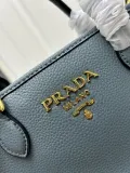 Prada New Fashion Retro Lychee Pattern Leather Handbag Size: 30 x 20 x 15.5CM