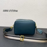 Prada New Fashion Versatile Crocodile Pattern Cross Shoulder Strap Size: 23 * 16 * 10CM
