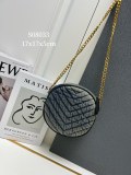 Yves Saint Laurent New Fashion Cute Small Round Bag Size: 17 x 17 x 5.5CM