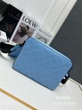 Louis Vuitton New Fashion Embossed Postman Bag Crossbody Bag Size: 27 x 4.5 x 18.5CM