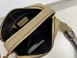 Prada New Fashion Lychee patterned Leather Shoulder Strap Camera Bag Size: 22 x 14 x 8CM