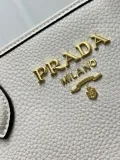 Prada New Fashion Retro Lychee Pattern Leather Handbag Size: 30 x 20 x 15.5CM