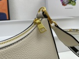 Prada New Fashion Elegant Lychee Pattern Leather Shoulder Strap Crossbody Bag Size: 25 x 18 x 8CM