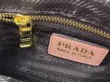 Prada New Fashion Lychee patterned Leather Shoulder Strap Camera Bag Size: 22 x 14 x 8CM