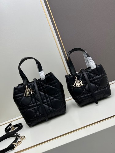 Dior New Fashion Versatile Vertical Leather Handbag