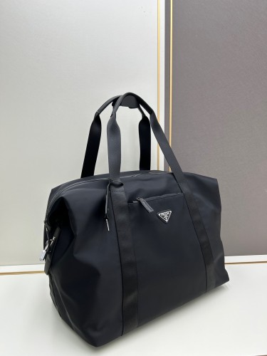 Prada New Couple Fashion Nylon Luggage Bag Travel Bag Size: 63 x 43 x 40CM